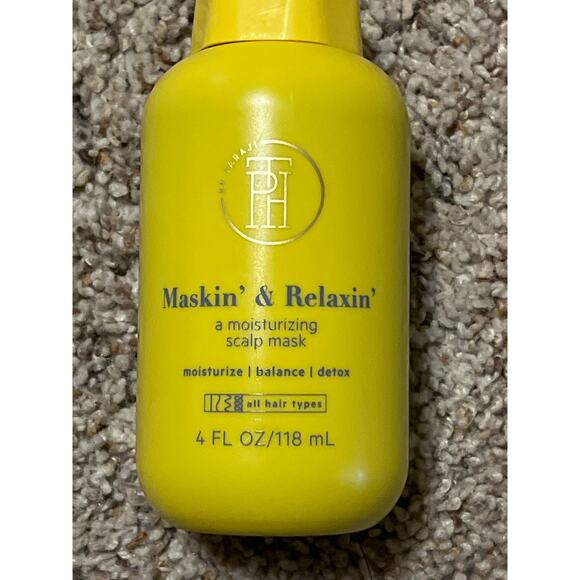 TPH by Taraji  Maskin' & Relaxin' Moisturizing Scalp Mask 4 oz  NEW - Picture 2 of 4